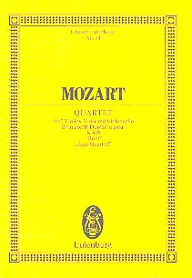 Studienpartitur Quartett B-Dur KV 458 - Antiquariat