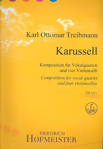 Karussell für 4 Stimmen (SATB) und 4 Violoncelli
