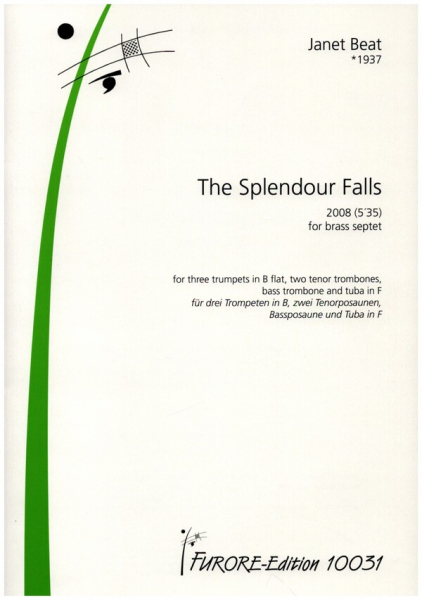 The Splendour Falls für 3 Trompeten, 2 Tenorposaunen, Bassposaune und Tuba in F