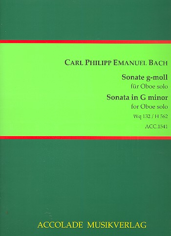 Sonate g-Moll Wq132 (H562) für Oboe