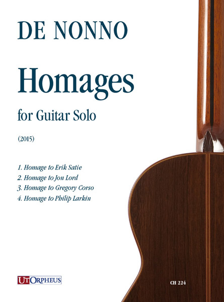 Homages for guitar solo