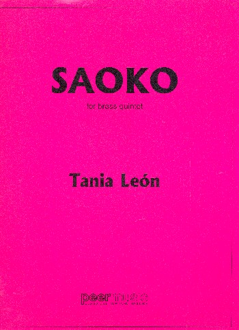 Saoko für 2 Trompeten, Horn, Posaune und Tuba