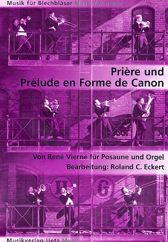 Prière und Prélude en forme de canon für Posaune und Orgel