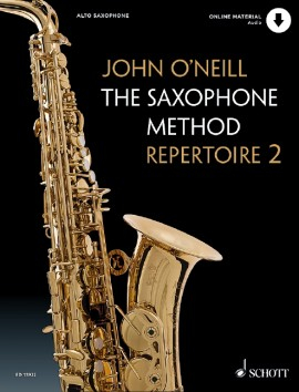 The Saxophone Method vol.2 - Repertoire Book (+Online Audio Access) :