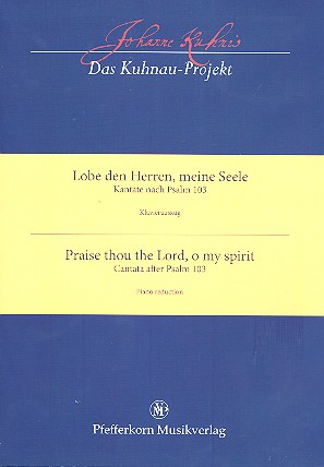 Lobe den Herren meine Seele für gem Chor (SSATB) und Orchester