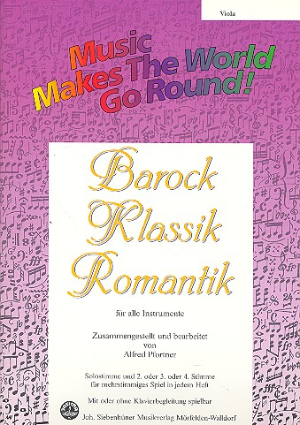 Barock Klassik Romantik für flexibles Ensemble