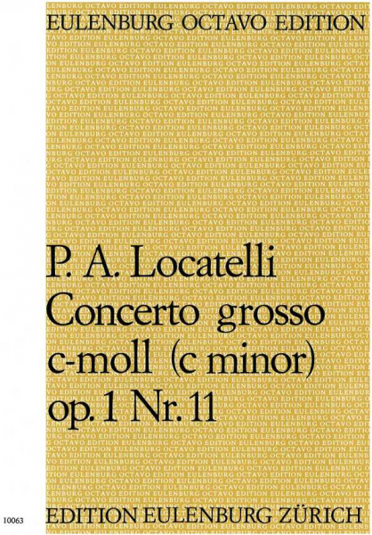 Concerto grosso c-Moll op.1,11 für Streicher und Cembalo