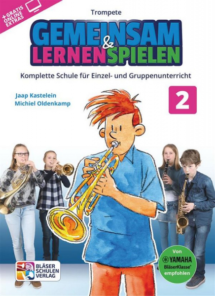 Gemeinsam lernen &amp; spielen Band 2 (+Online Audio) für Bläserklasse (Blasorchester)