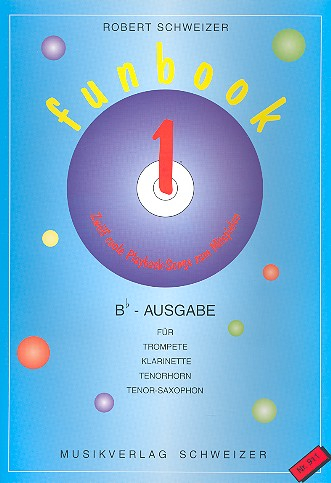 Funbook 1 (+CD) für Trompete, Klarinette, Tenorhorn, Tenorsaxophon