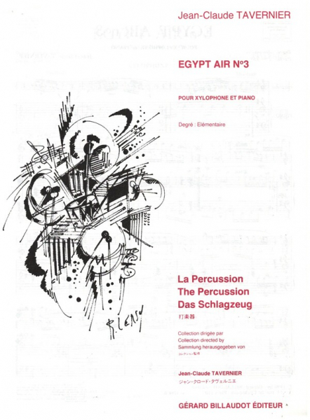 Egypt air no.3 pour xylophone et piano