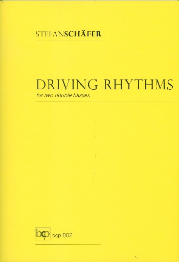 Driving Rhythms für 2 Kontrabässe