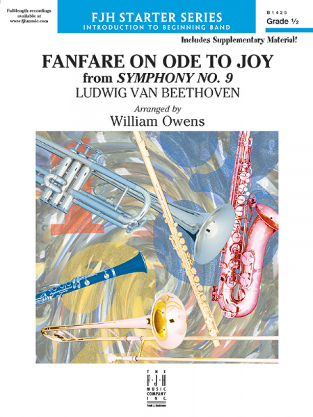 Fanfare on ""Ode to Joy"" for symphonic wind band/concert band