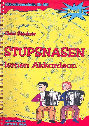 Stupsnasen lernen Akkordeon Band 1 (+CD) für Akkordeon M-II (mit Standardbass)