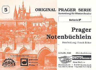 Prager Notenbüchlein: für Blasorchester
