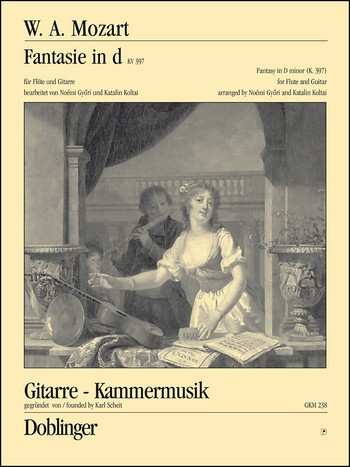 Fantasie d-Moll KV397 für Flöte und Gitarre