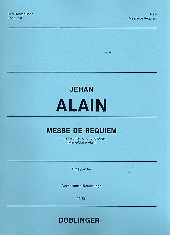 Messe de Requiem für gem Chor und Orgel