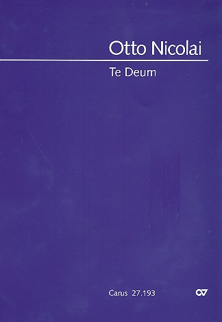Te deum für Soli, gem Chor und Orchester
