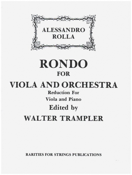 Rondo for viola and orchestra