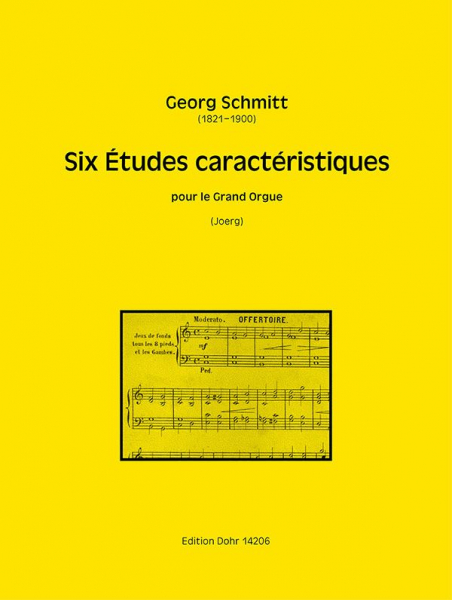 6 Études caractéristiques pour orgue