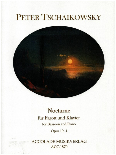 Nocturne c-Moll op.19,4 für Fagott und Klavier