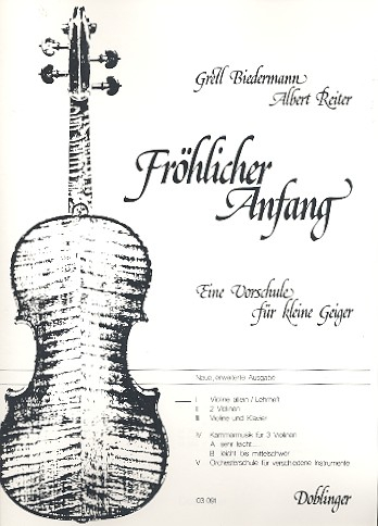 Fröhlicher Anfang Band 1 für Violine