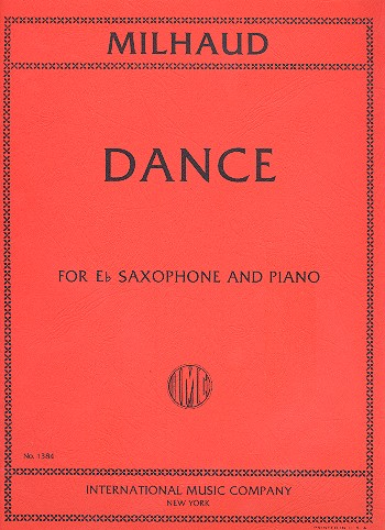 Dance for saxophone and piano