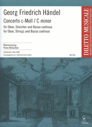 Konzert c-Moll für Oboe, Streicher und Bc
