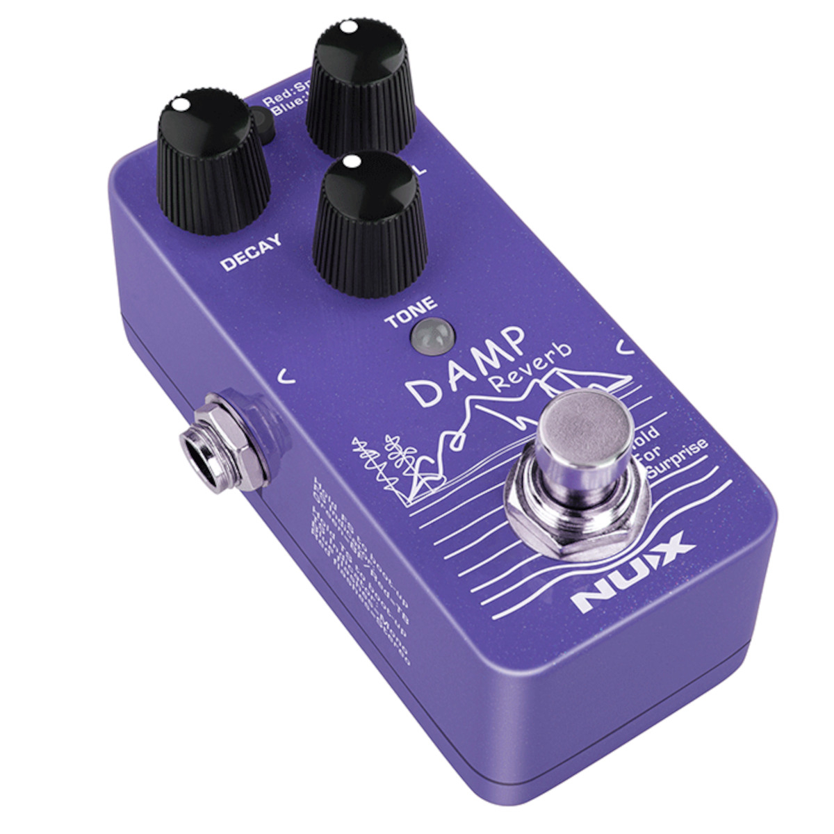 Nux Bodeneffektgerät Damp Reverb