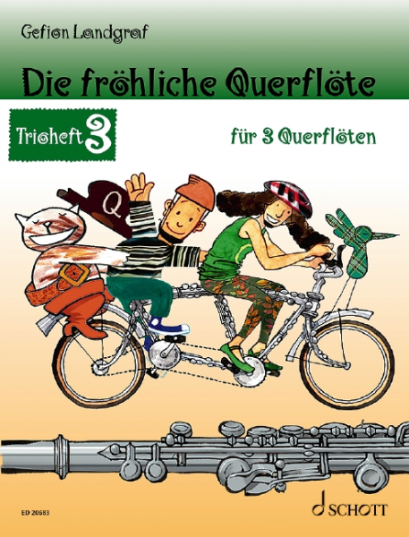 Trioheft DIE FROEHLICHE QUERFLOETE - TRIOHEFT 3