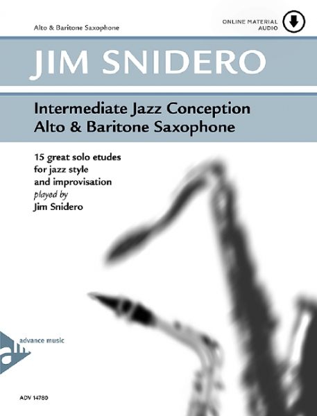 Übungsbuch für Altsax Intermediate Jazz Conception