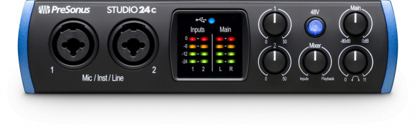 USB Interface Presonus Studio 24C