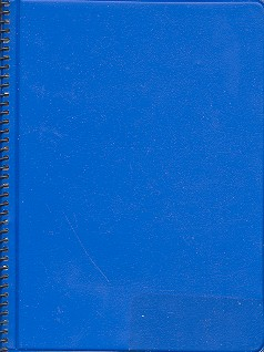 Marschnotenmappe blau STAR 245-25-B
