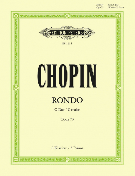 Rondo C-Dur op.73 für 2 Klaviere zu 4 Händen