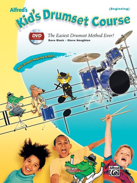 Kids Drumset Course (+DVD) The easiest Drumset Method ever