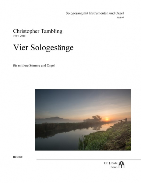 4 Sologesänge für Gesang (mittel) und Orgel