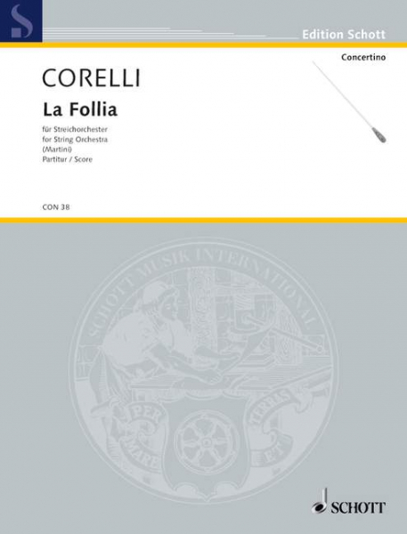 La follia op.5,12 Variationen für Streichorchester