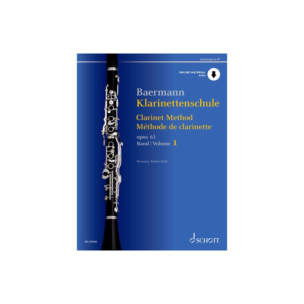 Schott Music Gmbh & Co.kg Schule Für Klarinette Klarinettenschule Op.63 Band 1