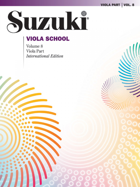 Suzuki Viola School vol.8 for viola and piano