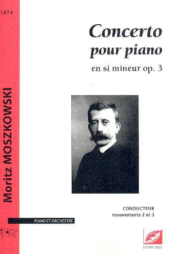 Concerto en si mineur op.3 MoszWV160 pour piano et orchestre