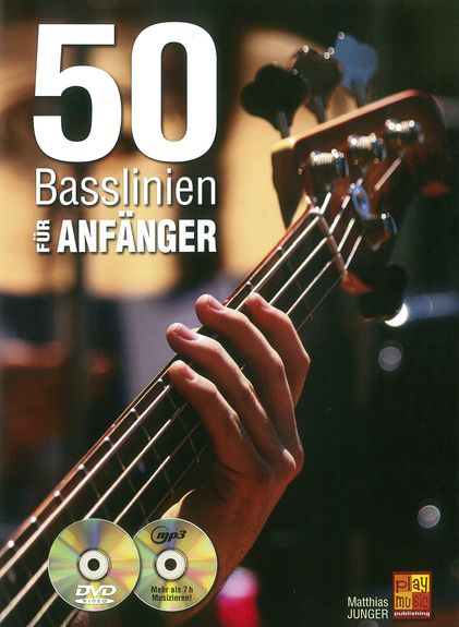 50 Basslinien für Anfänger (+CD +DVD): für E-Bass (dt)