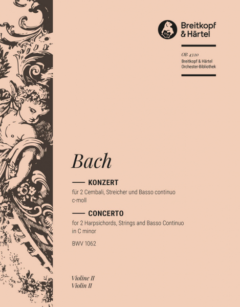 Konzert c-Moll BWV1062 für 2 Cembali, Streicher und Bc