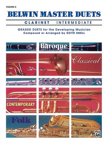 Belwin Master Duets vol.2 for clarinet intermediate