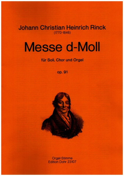Messe d-Moll op.91 für Soli, gem Chor und Orgel