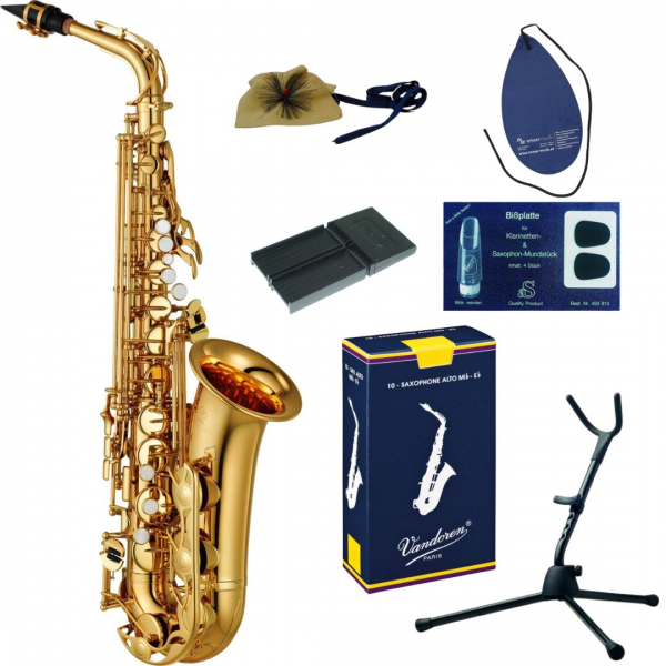 Es-Alt-Saxophon Yamaha YAS-280 150 Jahre Reisser Jubiläums-Set