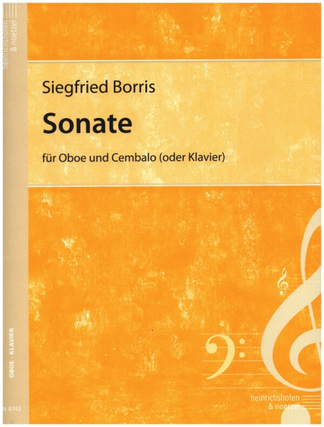 Sonate op.65 für Oboe und Cembalo (Klavier)