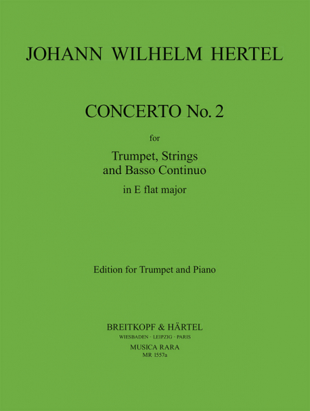 Concerto no.2 e flat major for trumpet and strings