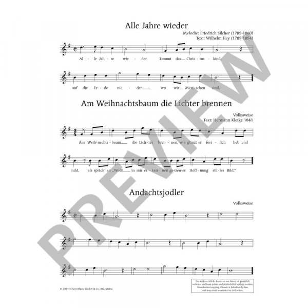 Weihnachtslieder für Tenorsax Alle Jahre Wieder - Die Schönsten Weihnachtslieder