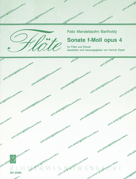 Sonate f-Moll op.4 für Flöte und Klavier