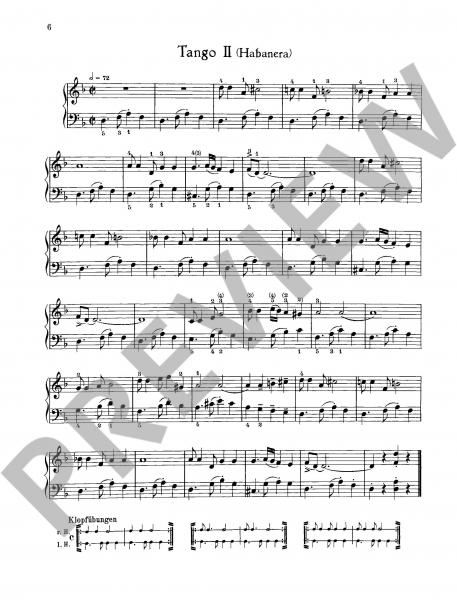 Spielbuch für Klavier Leichte Tänze für Klavier 1