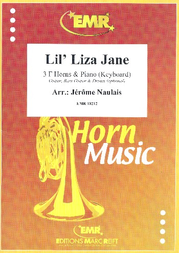 Lil Liza Jane for 3 horns and piano (keyboard) (guitar, bass, drums ad lib)